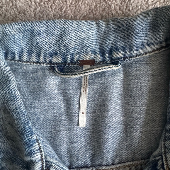 Free People Denim Women's Jacket - Picture 4 of 4